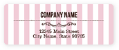 Simple Stripes Shipping Labels