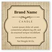 Grunge Coffee Paper
 Candle Labels