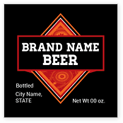 Diamond Centerpiece
 Beer Labels