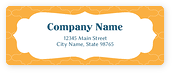 Yellow Frame
 Mailing Labels